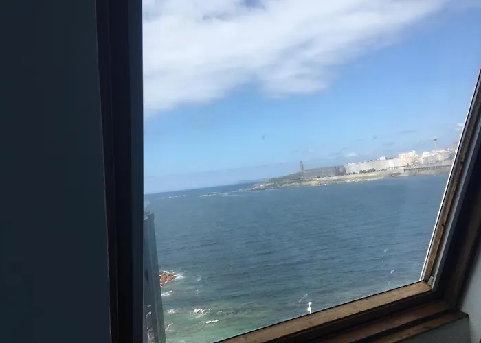 Apartment Vistas A La Bahia Y Centrico A Coruna